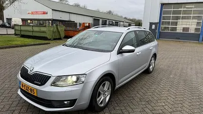 Occasion Skoda Octavia Business Line 110 PK (80 kW) 2014 Grijs Stationwagen
