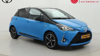 Blauw Occasion 2018 Toyota Yaris Hybrid Edition Hatchback | € 17.499 (Eerlijke prijs)
