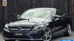 Zwart Gebruikt 2016 Mercedes C180 AMG Coupé | € 21.990 (Eerlijke prijs)