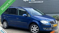 Blauw, metallic lak Gebruikt 2008 VW Touran MPV | € 4.999 (Eerlijke prijs)