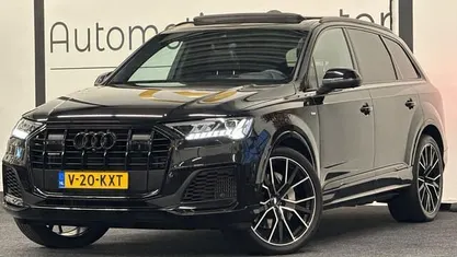 Zwart Gebruikt 2024 Audi Q7 S-Line SUV | € 79.995 (Eerlijke prijs)