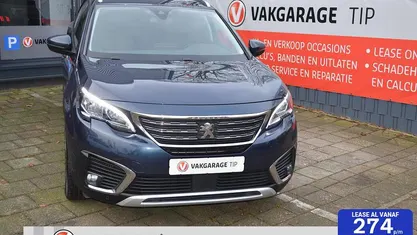 Blauw (parellak) Gebruikt 2019 Peugeot 5008 GT-line MPV | € 16.950 (Super prijs)
