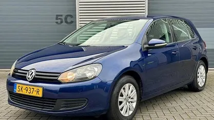 Occasion VW Golf VI Trendline 102 PK (75 kW) 2009 Blauw Hatchback