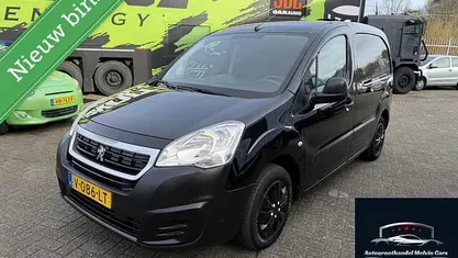 Zwart Gebruikt 2018 Peugeot Partner MPV | € 4.999 (Eerlijke prijs)