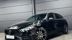 Zwart Gebruikt 2018 Mercedes A220 AMG Sedan | € 25.750 (Eerlijke prijs)