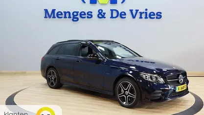 Blauw Gebruikt 2021 Mercedes C300 Business Stationwagen | € 31.190 (Goede deal)