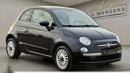Zwart (metallic) Gebruikt 2012 Fiat 500 Lounge Hatchback | € 5.995 (Eerlijke prijs)