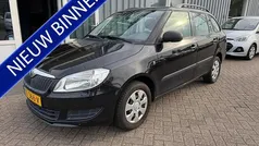 Zwart Gebruikt 2012 Skoda Fabia Fresh Stationwagen | € 3.499 (Goede deal)