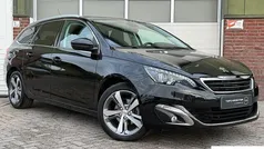 Zwart Gebruikt 2017 Peugeot 308 Allure Stationwagen | € 6.199 (Super prijs)