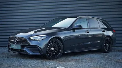 Grijs Occasion 2022 Mercedes C200 AMG line Stationwagen | € 38.750 (Eerlijke prijs)