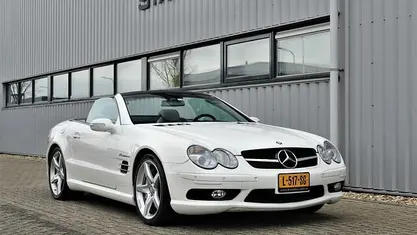 Wit Gebruikt 2003 Mercedes SL55 AMG AMG Cabriolet | € 37.950 (Eerlijke prijs)