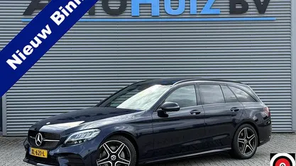 Occasion Mercedes C160 Business 131 PK (96 kW) 2019 Blauw Coupé