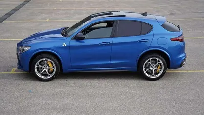 Occasion Alfa Romeo Stelvio Quadrifoglio 510 PK (375 kW) 2020 Blauw (metallic) SUV