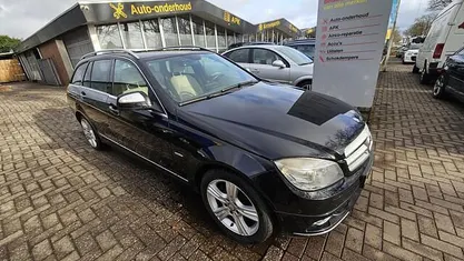 Occasion Mercedes C350 Elegance 223 PK (164 kW) 2009 Zwart Stationwagen