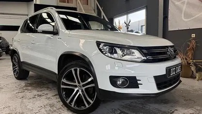 Wit Gebruikt 2015 VW Tiguan Sport SUV | € 14.450 (Super prijs)