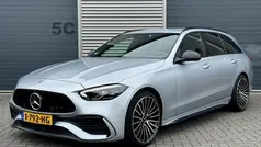 Grijs Gebruikt 2022 Mercedes C220 AMG line Stationwagen | € 41.950 (Eerlijke prijs)