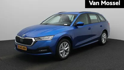 Occasion Skoda Octavia Business Line 204 PK (150 kW) 2024 Blauw Stationwagen