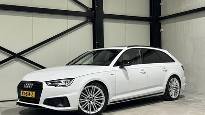 Occasion Audi A4 Black Edition 150 PK (110 kW) 2019 Wit Stationwagen