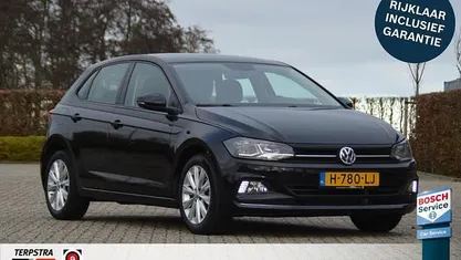 Occasion VW Polo Highline 95 PK (69 kW) 2020 Zwart (metallic) Hatchback
