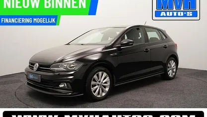 Occasion VW Polo R-line 95 PK (69 kW) 2019 Zwart (metallic) Hatchback