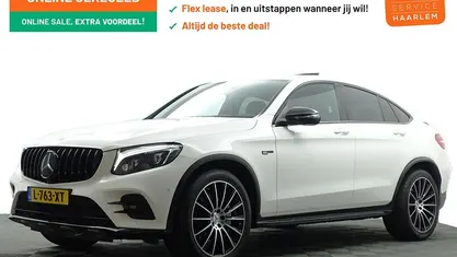 Occasion Mercedes GLC43 AMG AMG 368 PK (270 kW) 2018 Wit metallic Coupé