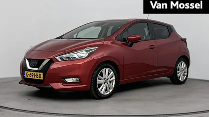 Rood Gebruikt 2019 Nissan Micra N-Connecta Hatchback | € 12.640 (Eerlijke prijs)