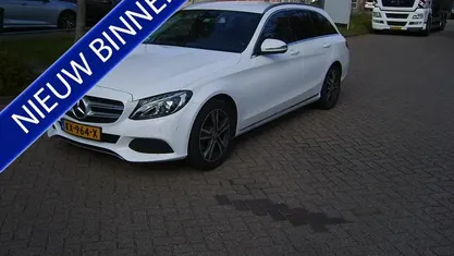 Wit Gebruikt 2016 Mercedes C180 Edition 1 Stationwagen | € 17.950 (Eerlijke prijs)