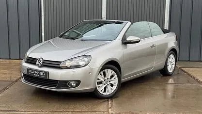 Grijs (metallic) Occasion 2013 VW Golf Cabriolet Life Cabriolet | € 6.950 (Goede deal)