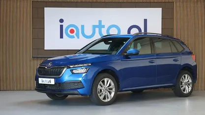 Occasion Skoda Kamiq Business Line 150 PK (110 kW) 2022 Blauw (metallic) SUV