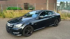 Zwart Gebruikt 2012 Mercedes C180 AMG Coupé | € 9.950 (Super prijs)