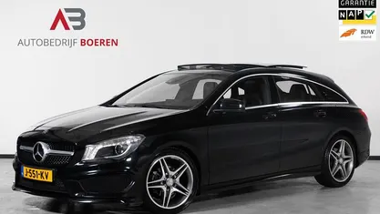 Zwart Gebruikt 2015 Mercedes CLA180 Shooting Brake Edition Stationwagen | € 17.450 (Eerlijke prijs)