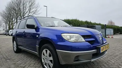 Blauw Gebruikt 2007 Mitsubishi Outlander Invite+ SUV | € 2.199 (Super prijs)