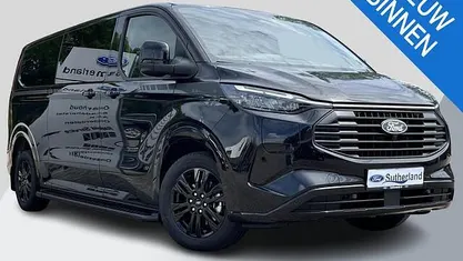 Zwart Nieuw 2025 Ford Transit Custom Platinum Van | € 48.764 (Eerlijke prijs)