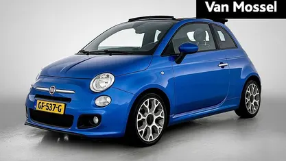 Blauw Gebruikt 2015 Fiat 500C Cabriolet | € 8.440 (Eerlijke prijs)