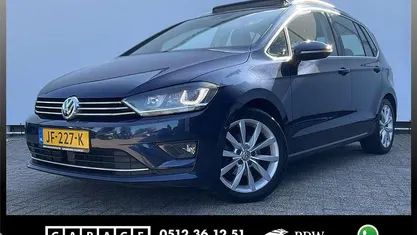 Blauw Occasion 2016 VW Golf Sportsvan Highline MPV | € 13.900 (Eerlijke prijs)