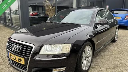 Zwart Gebruikt 2008 Audi A8 Proline Sedan | € 4.950 (Eerlijke prijs)