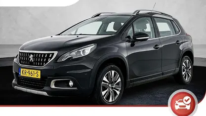 Zwart Gebruikt 2016 Peugeot 2008 Allure SUV | € 9.425 (Eerlijke prijs)