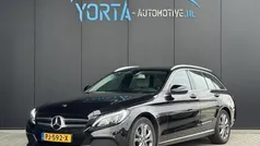 Zwart, metallic lak Gebruikt 2017 Mercedes C200 Stationwagen | € 17.950 (Eerlijke prijs)