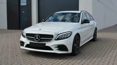 Wit Gebruikt 2019 Mercedes C300 AMG Stationwagen | € 34.450 (Eerlijke prijs)