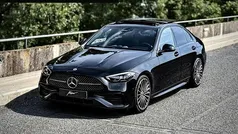 Gebruikt 2022 Mercedes C180 AMG line Sedan | € 40.945 (Eerlijke prijs)