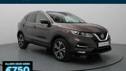 Bruin (metallic) Gebruikt 2018 Nissan Qashqai 360º SUV | € 15.790 (Eerlijke prijs)