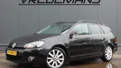 Zwart, metallic lak Gebruikt 2009 VW Golf VI Comfortline Stationwagen | € 3.750 (Super prijs)