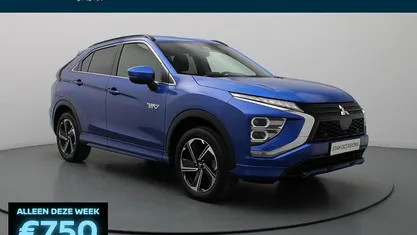 Blauw metallic Gebruikt 2022 Mitsubishi Eclipse Cross Instyle SUV | € 24.990 (Eerlijke prijs)