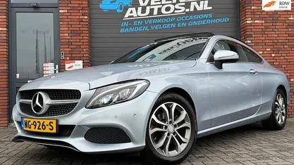 Grijs (metallic) Occasion 2017 Mercedes C180 Edition Coupé | € 20.950 (Super prijs)