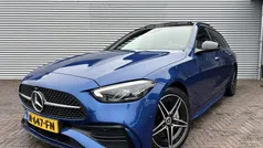Blauw Gebruikt 2021 Mercedes C200 AMG line Stationwagen | € 39.900 (Eerlijke prijs)