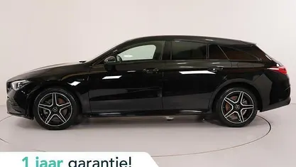 Occasion Mercedes CLA250 Shooting Brake AMG 218 PK (160 kW) 2021 Zwart, metallic lak Stationwagen