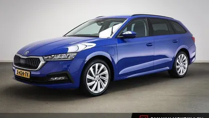 Blauw Occasion 2021 Skoda Octavia Business Line Stationwagen | € 20.950 (Super prijs)