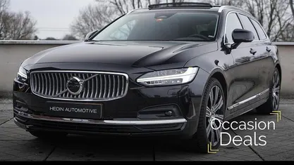 Zwart Gebruikt 2023 Volvo V90 Ultimate Stationwagen | € 44.995 (Eerlijke prijs)