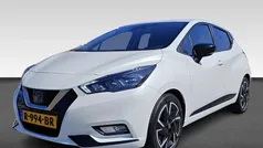 Wit, metallic lak Gebruikt 2022 Nissan Micra Hatchback | € 12.990 (Eerlijke prijs)