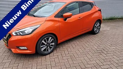 Occasion Nissan Micra N-Connecta 90 PK (66 kW) 2018 Oranje Hatchback